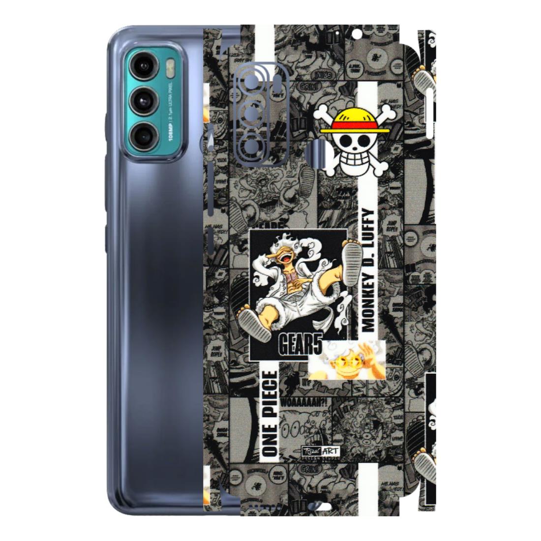 Motorola Phone Skins (All Models) - Cuffy Anime MonkeyCamic - 3D Embossed Finish (L-242) Motorola Moto G60