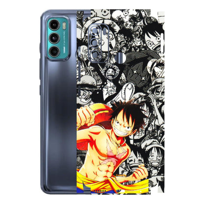 Motorola Phone Skins (All Models) - Anime Comics Games Doodles - 3D Embossed Finish (L-27) Motorola Moto G60