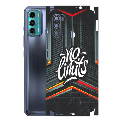 Motorola Phone Skins (All Models) - No Limits - 3D Embossed Finish (L-286) Motorola Moto G60