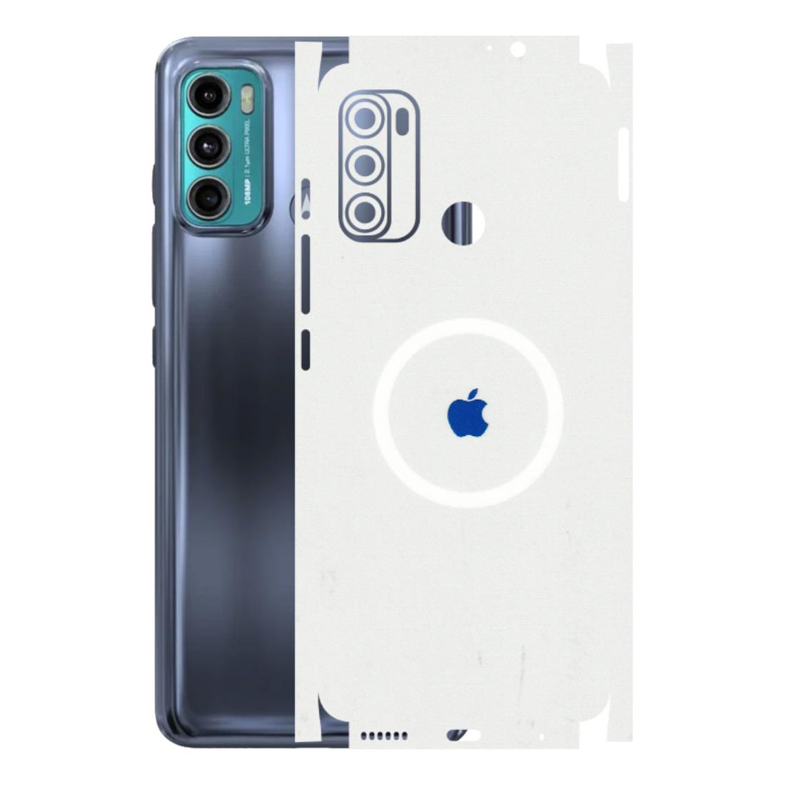 Motorola Phone Skins (All Models) - iPhone Magsafe Logo - 3D Embossed Finish (L-320) Motorola Moto G60