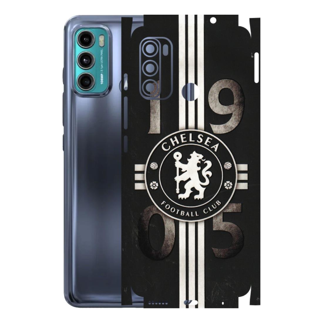 Motorola Phone Skins (All Models) - Chelsea Fan Club - 3D Embossed Finish (L-36) Motorola Moto G60