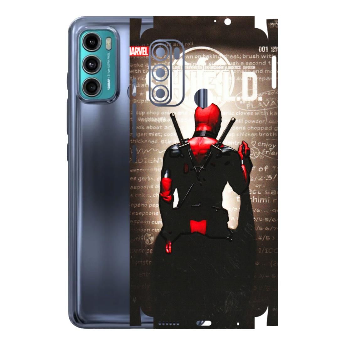 Motorola Phone Skins (All Models) - Deadpool - 3D Embossed Finish (L-56) Motorola Moto G60