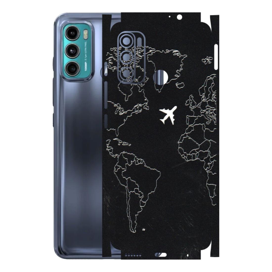 Motorola Phone Skins (All Models) - Never Ending Travel - 3D Embossed Finish (L-79) Motorola Moto G60