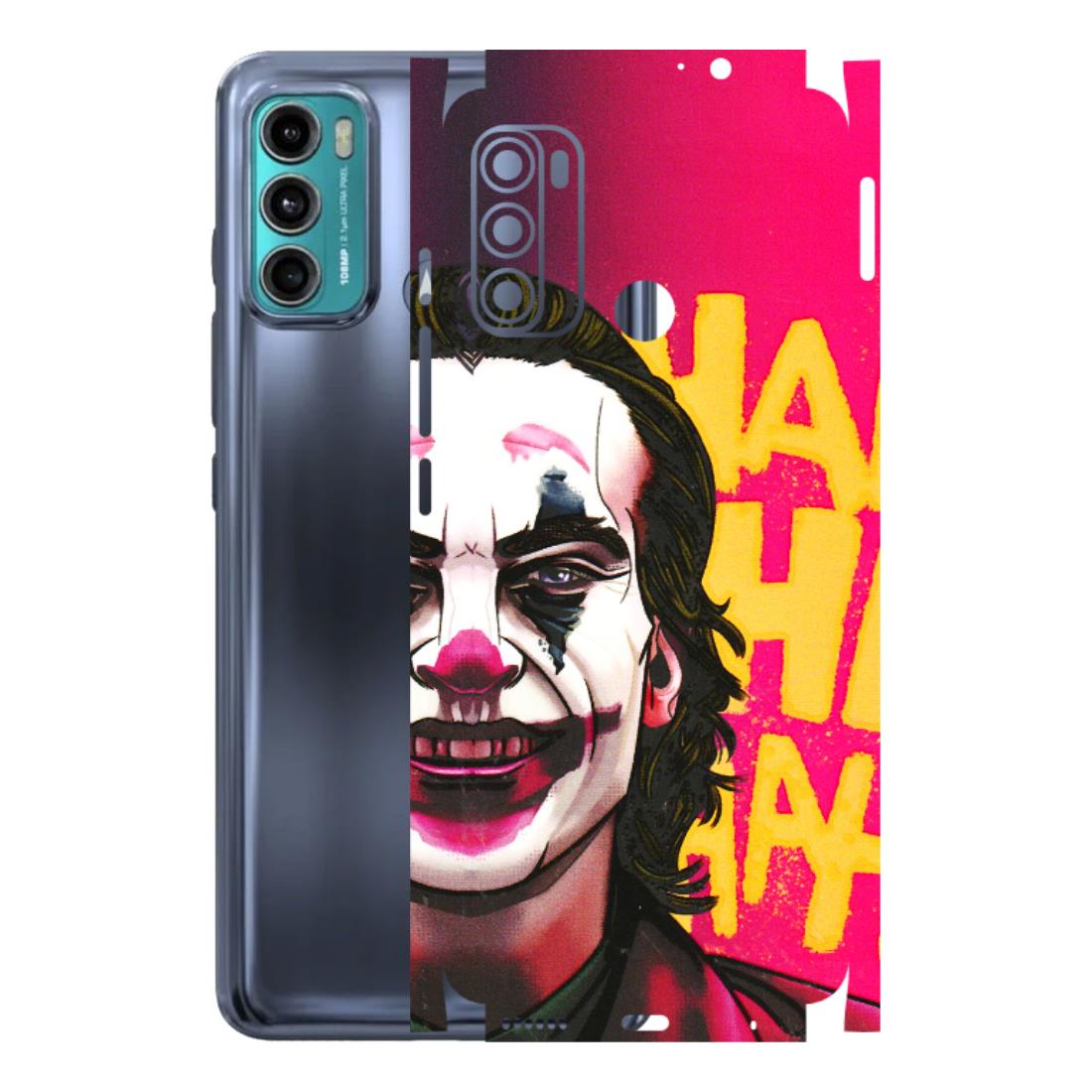 Motorola Phone Skins (All Models) - Joker Evil Laugh - 3D Embossed Finish (L-97) Motorola Moto G60