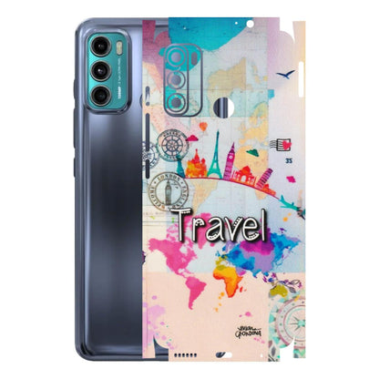 Motorola Phone Skins (All Models) - Travel The Wonders - Matte Finish (M-108) Motorola Moto G60