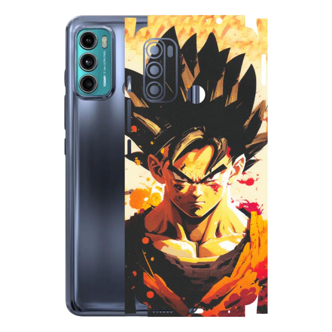 Motorola Phone Skins (All Models) - Angry Goku - Matte Finish (M-12) Motorola Moto G60