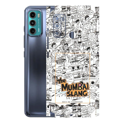 Motorola Phone Skins (All Models) - The Mumbai Slang - Matte Finish (M-142) Motorola Moto G60