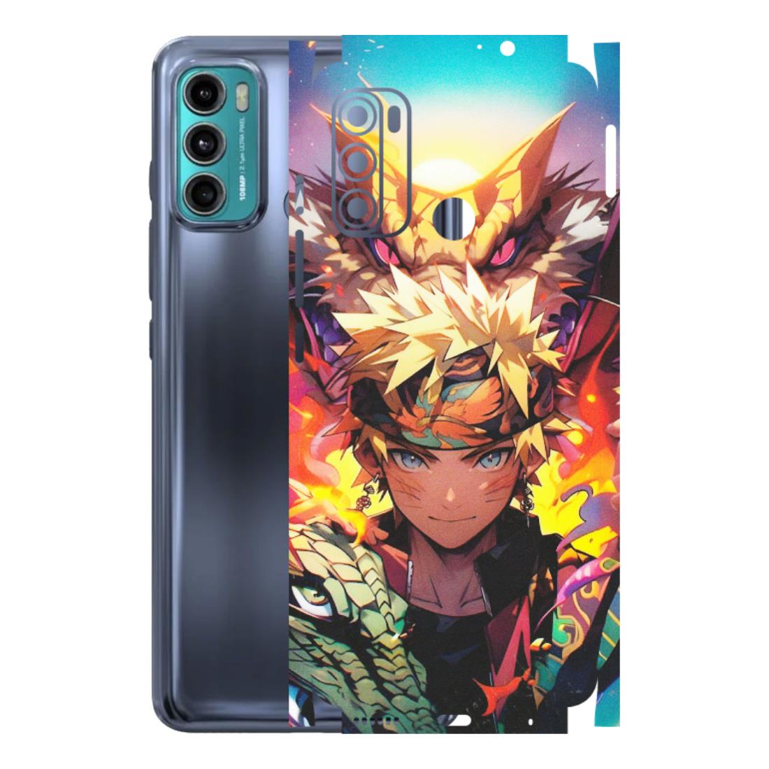 Motorola Phone Skins (All Models) - Angry Naruto Anime - Matte Finish (M-148) Motorola Moto G60