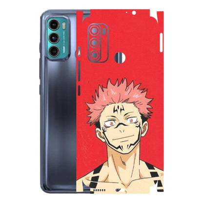 Motorola Phone Skins (All Models) - Ryomen Sukuna Fun Anime - Matte Finish (M-153) Motorola Moto G60