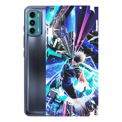 Motorola Phone Skins (All Models) - Manga Action Jujustu Kaisen Anime - Matte Finish (M-155) Motorola Moto G60