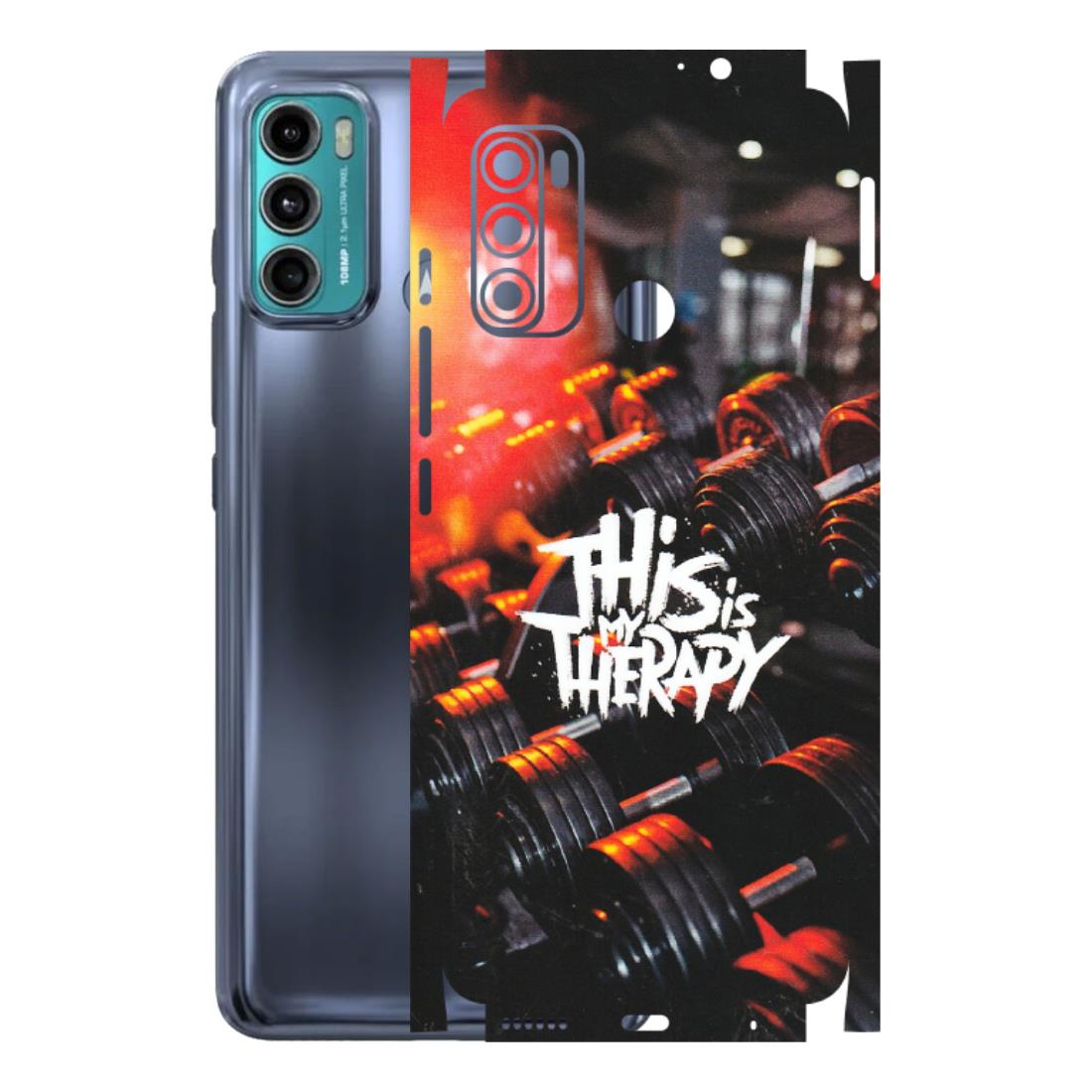 Motorola Phone Skins (All Models) - GYM Lover Therapy - Matte Finish (M-160) Motorola Moto G60