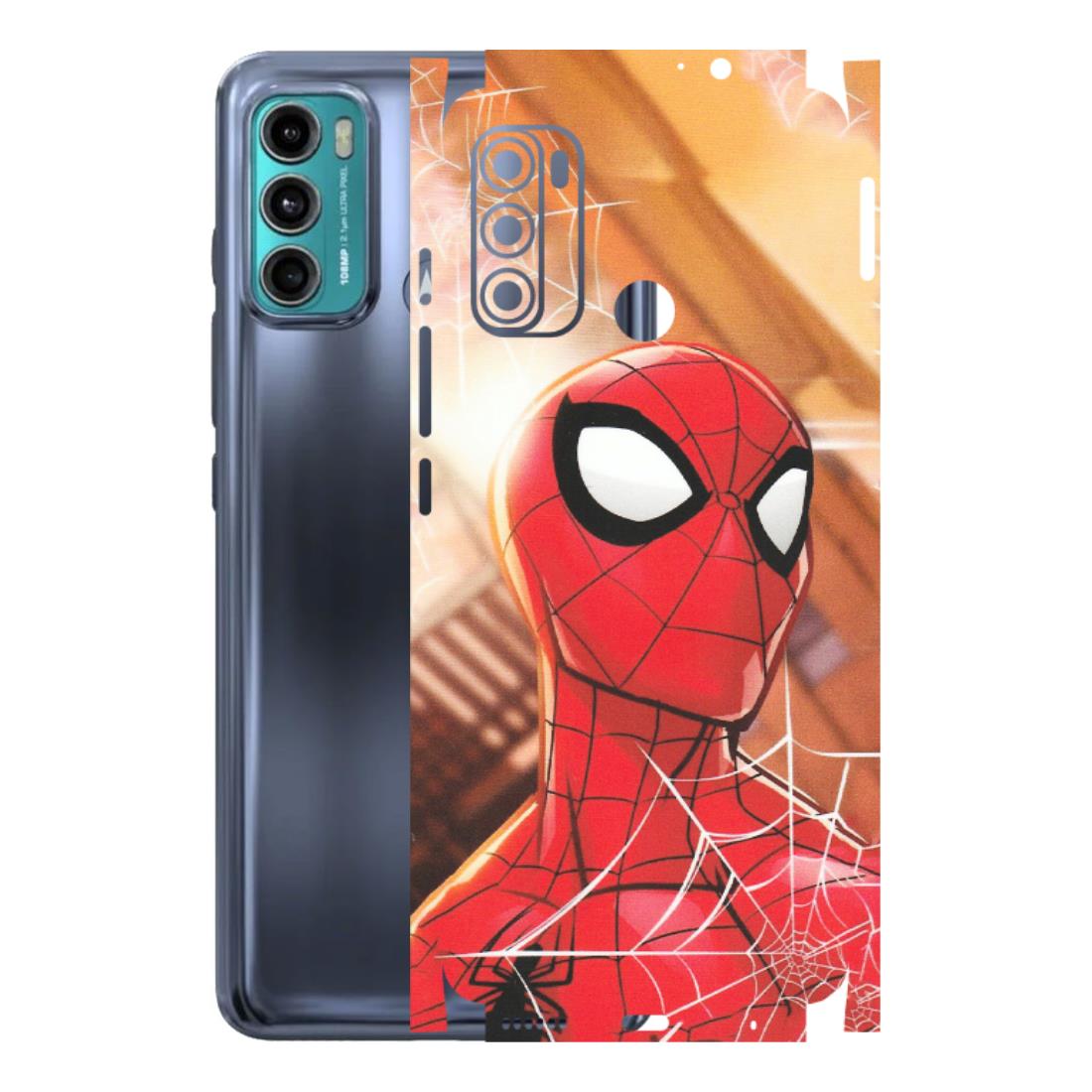 Motorola Phone Skins (All Models) - Spiderman Face New - Matte Finish (M-41) Motorola Moto G60