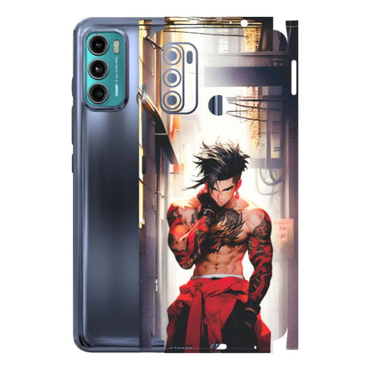 Motorola Phone Skins (All Models) - In the streets of Japan - Matte Finish (M-77) Motorola Moto G60