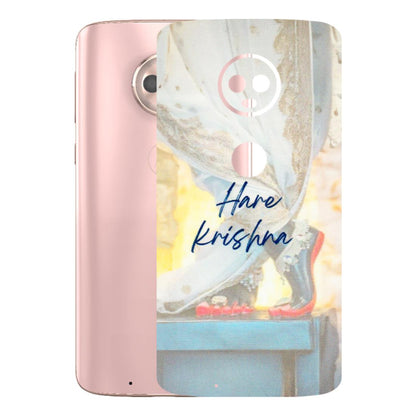 Motorola Phone Skins (All Models) - Hare Krishna - 3D Embossed Finish (L-03) Motorola Moto G6