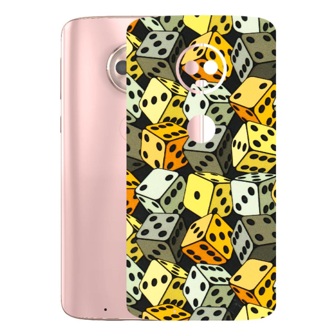 Motorola Phone Skins (All Models) - Dices Of Life - 3D Embossed Finish (L-04) Motorola Moto G6