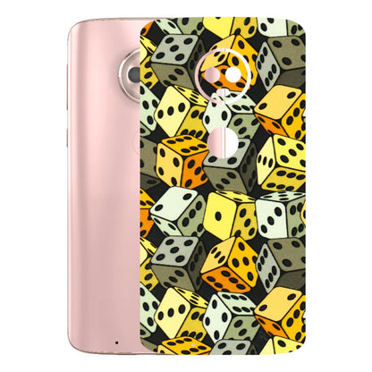 Motorola Phone Skins (All Models) - Dices Of Life - 3D Embossed Finish (L-04) Motorola Moto G6