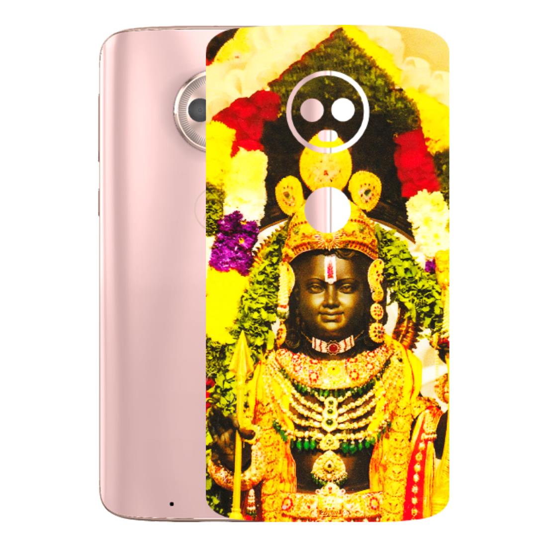 Motorola Phone Skins (All Models) - Ram Lalla Ayodhya - 3D Embossed Finish (L-103) Motorola Moto G6