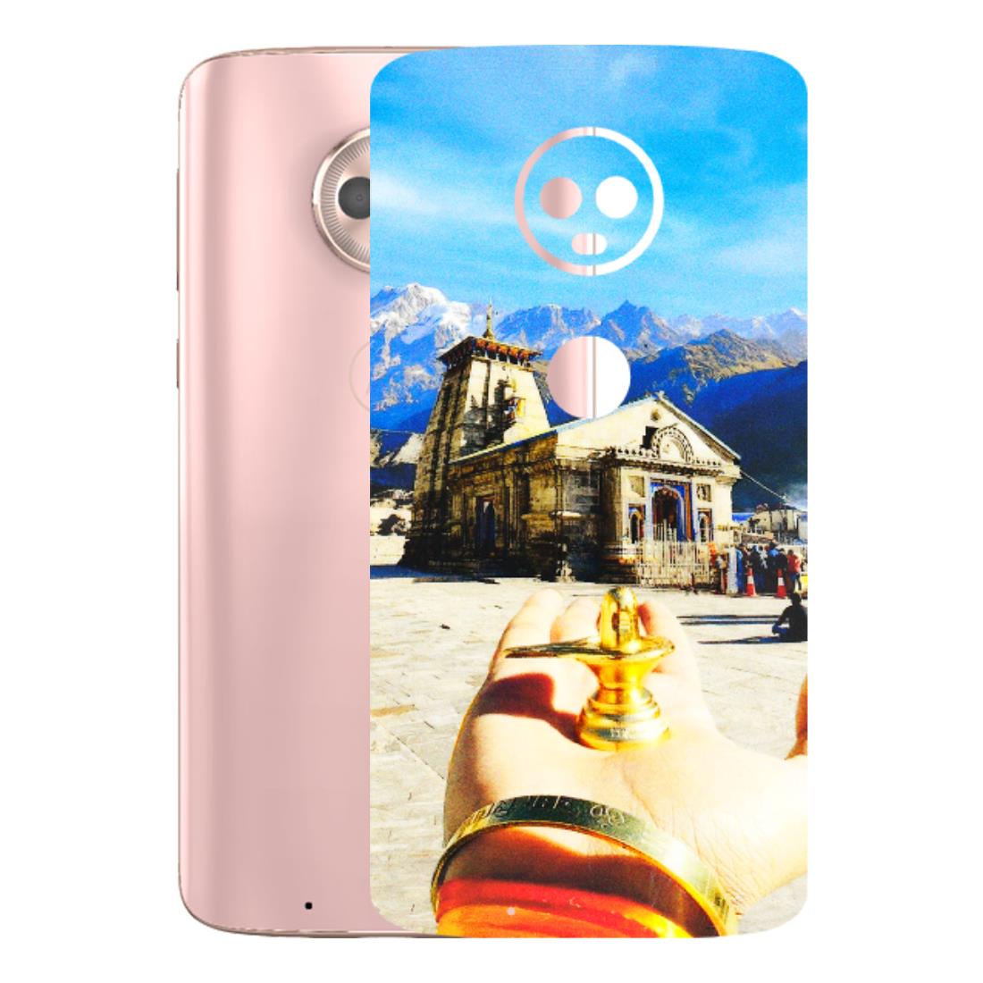 Motorola Phone Skins (All Models) - Beauty of Kedarnath - 3D Embossed Finish (L-108) Motorola Moto G6