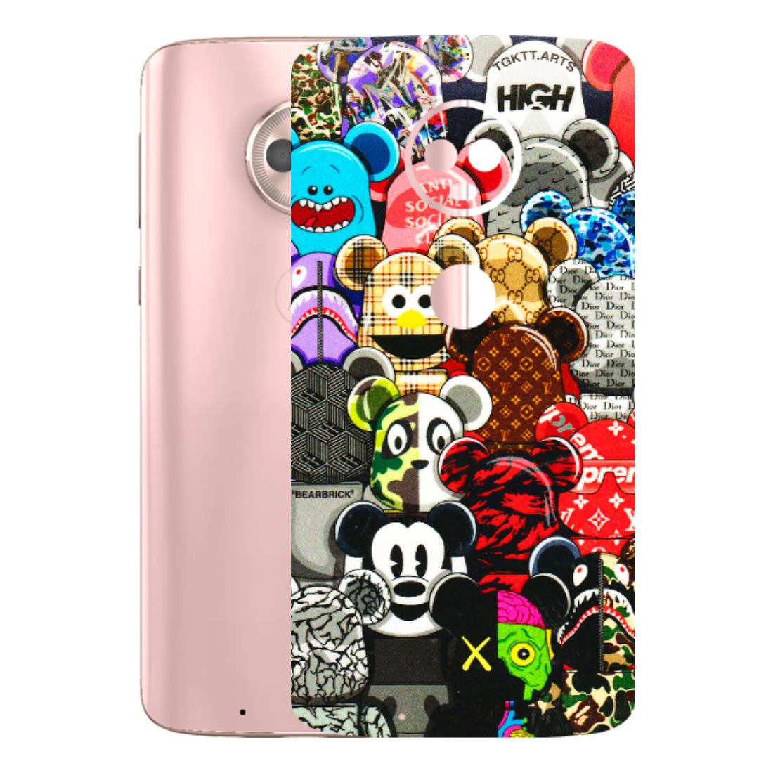 Motorola Phone Skins (All Models) - More Mickey Mouses - 3D Embossed Finish (L-118) Motorola Moto G6