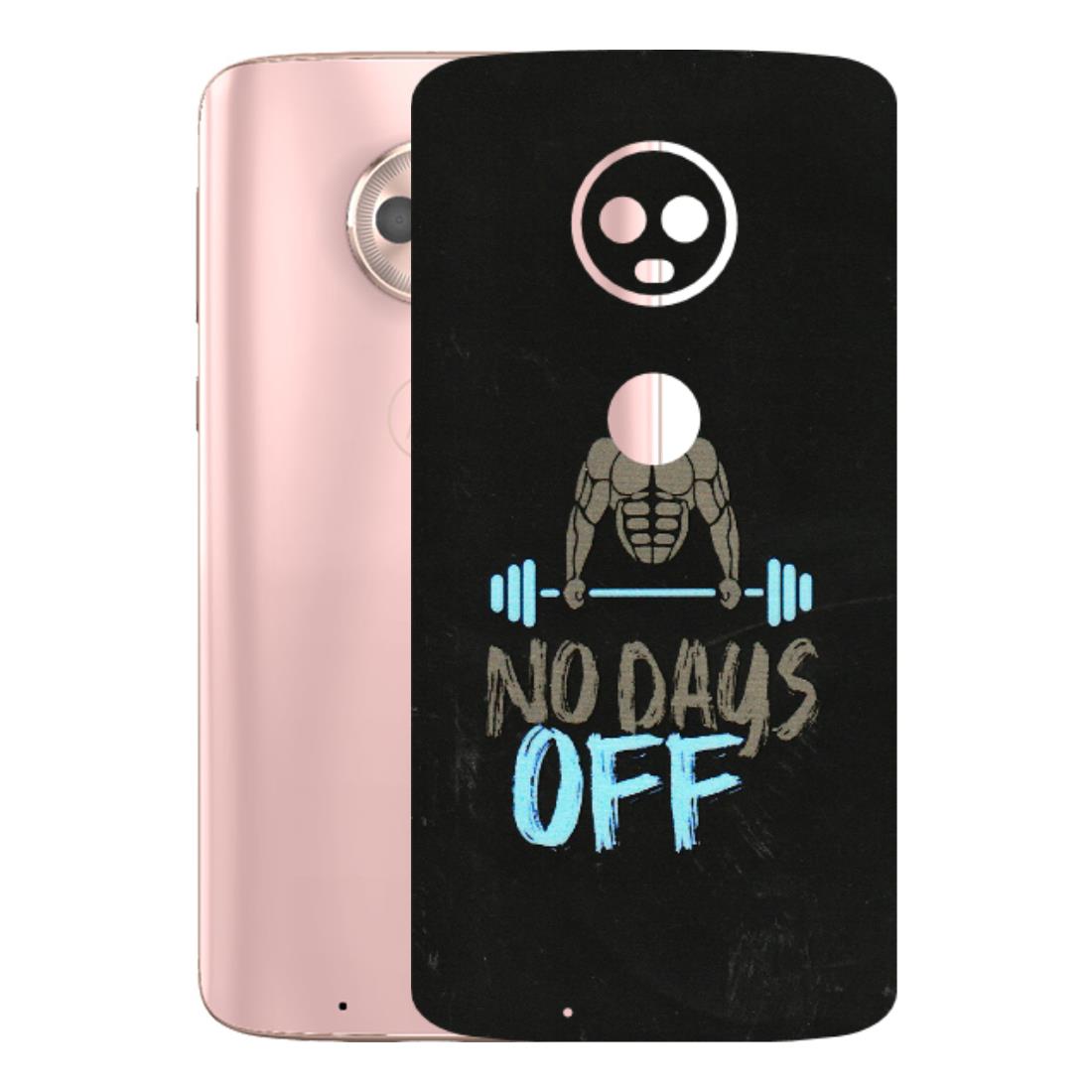 Motorola Phone Skins (All Models) - Gym Lover - 3D Embossed Finish (L-127) Motorola Moto G6
