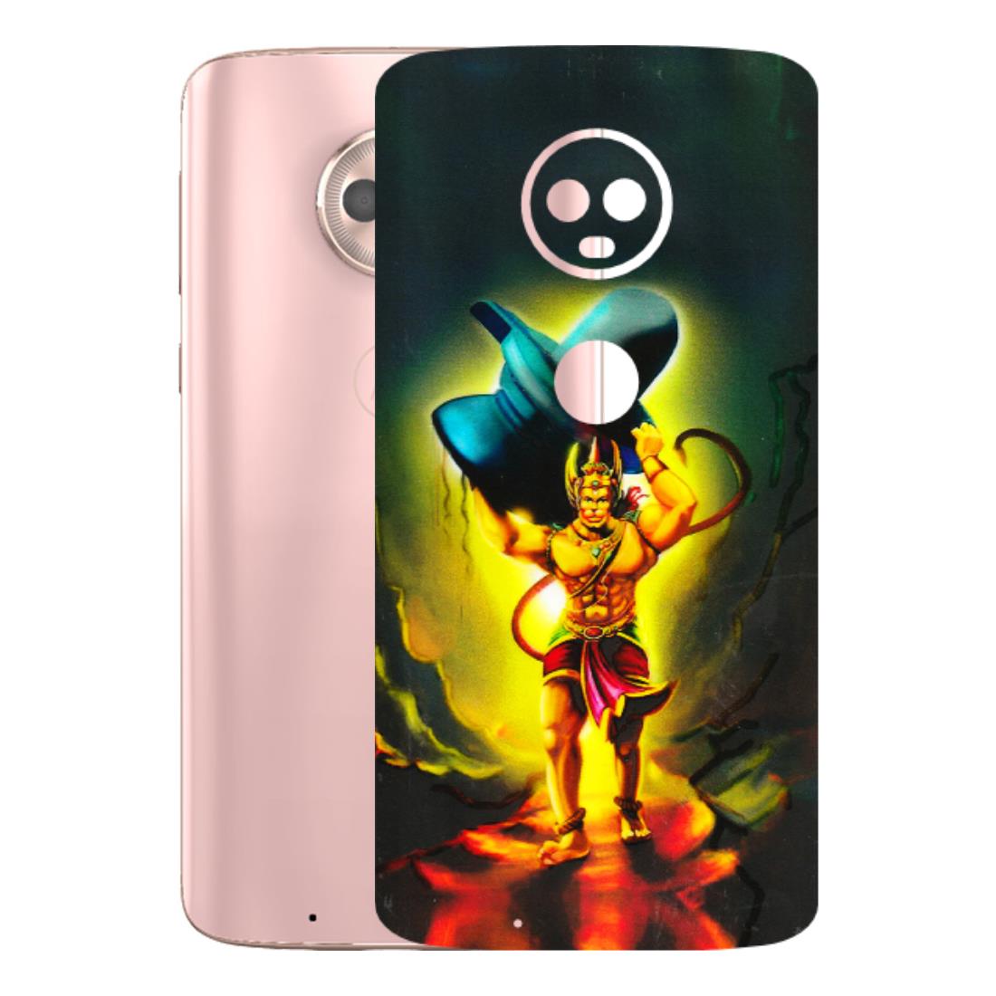 Motorola Phone Skins (All Models) - Hanuman Ji - 3D Embossed Finish (L-128) Motorola Moto G6