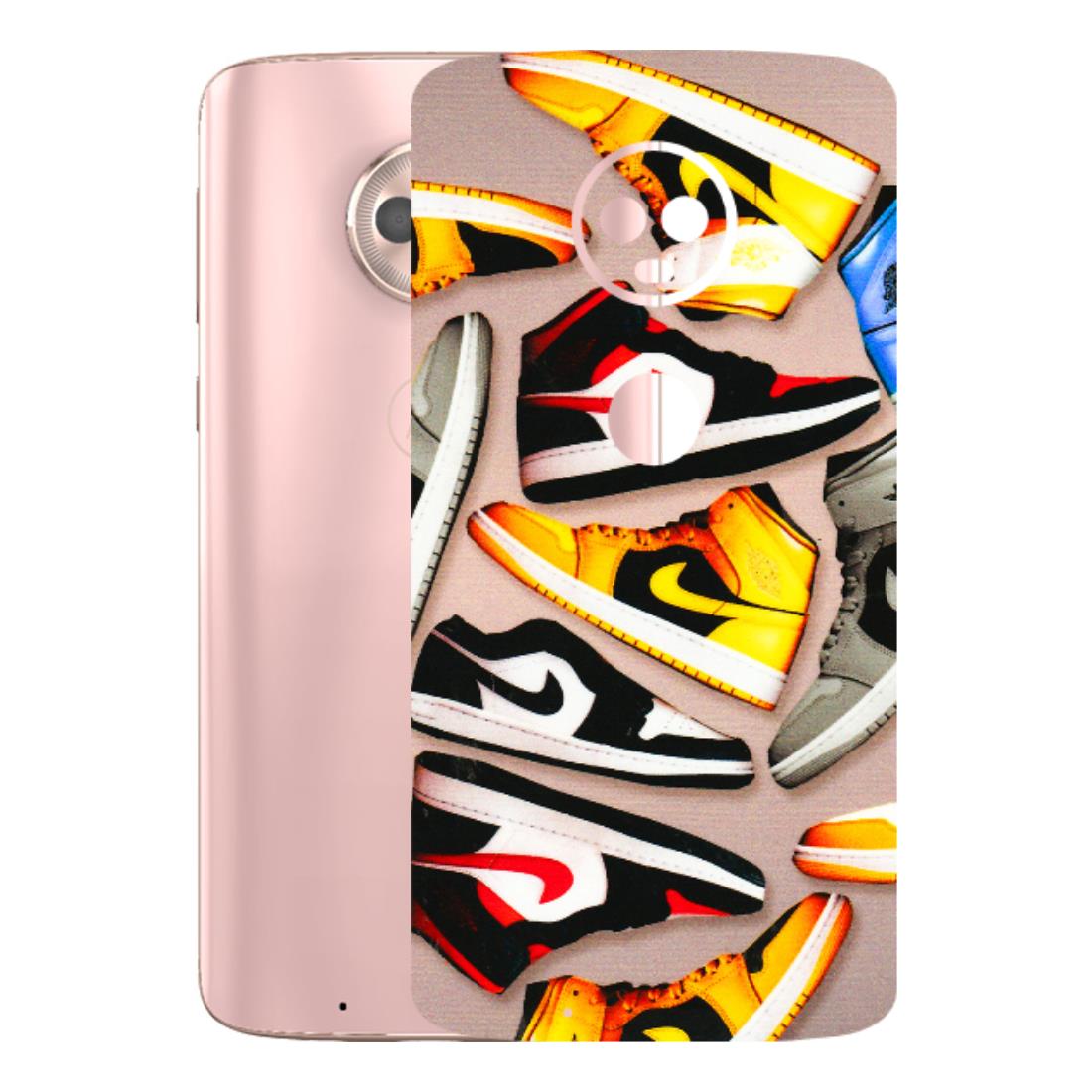 Motorola Phone Skins (All Models) - Sneaker Lover - 3D Embossed Finish (L-135) Motorola Moto G6