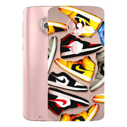 Motorola Phone Skins (All Models) - Sneaker Lover - 3D Embossed Finish (L-135) Motorola Moto G6