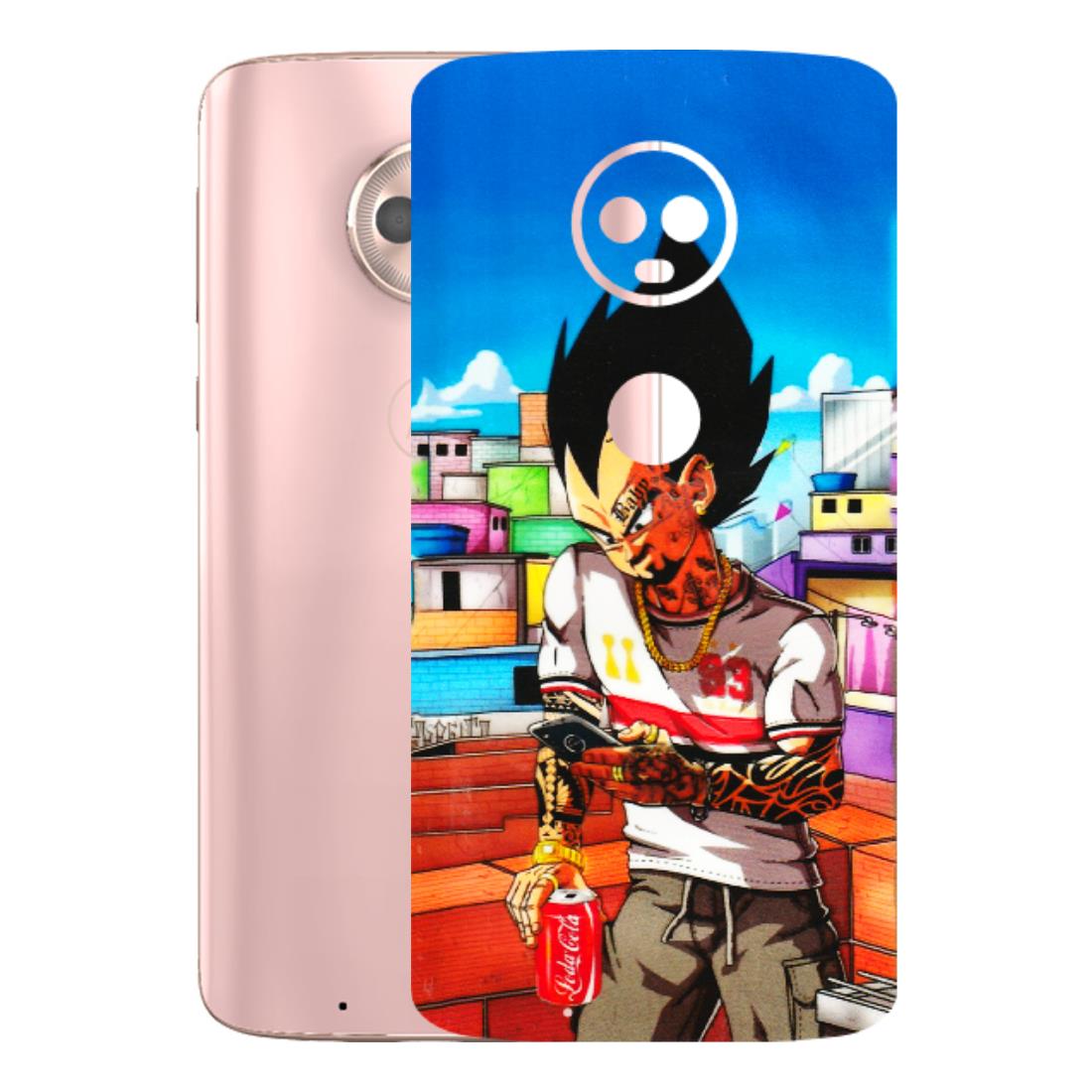 Motorola Phone Skins (All Models) - Vegeta - 3D Embossed Finish (L-136) Motorola Moto G6