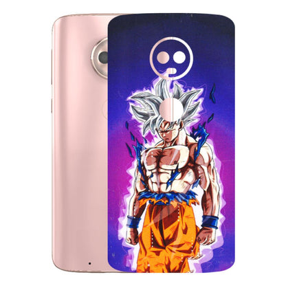Motorola Phone Skins (All Models) - Goku Purple Anime - 3D Embossed Finish (L-147) Motorola Moto G6
