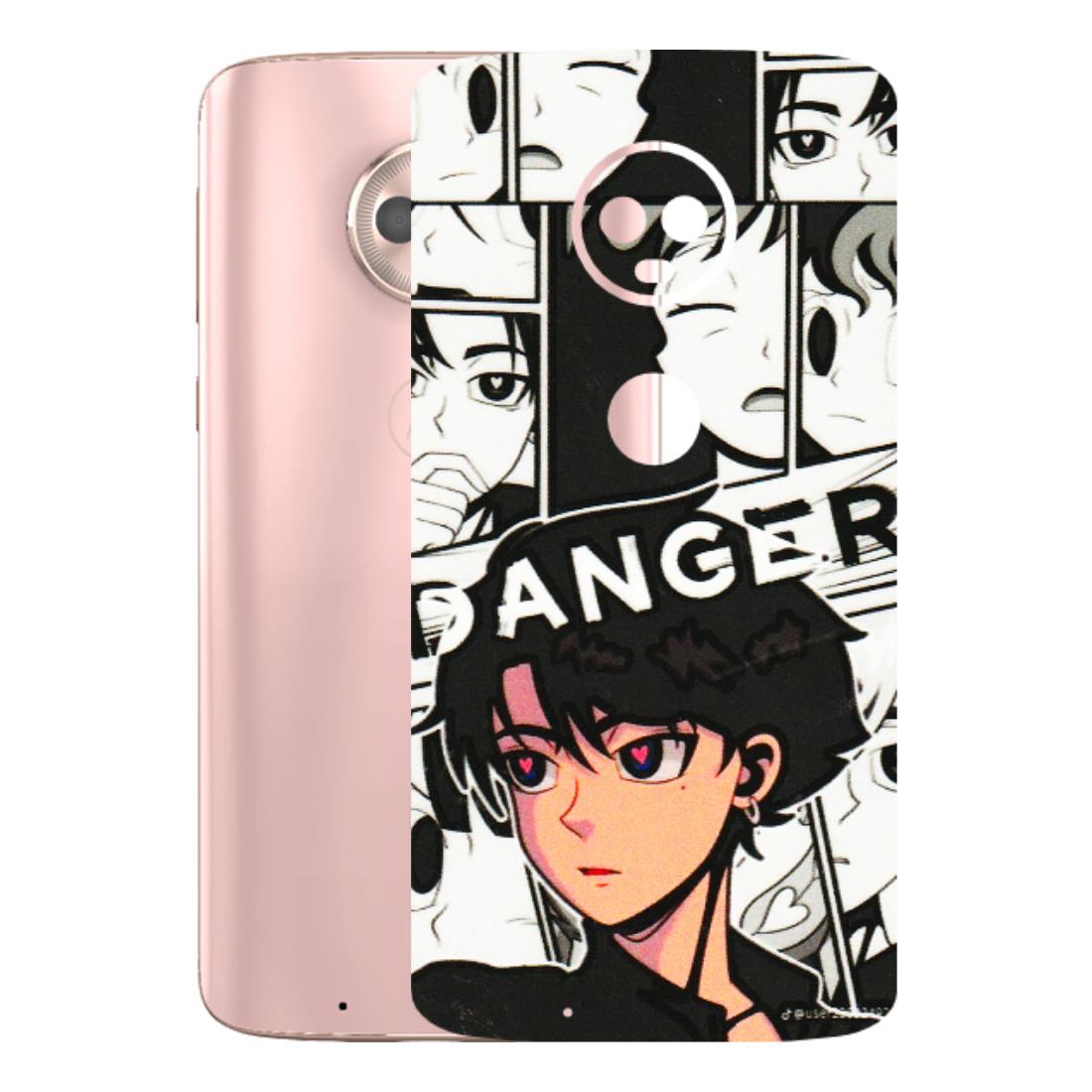 Motorola Phone Skins (All Models) - Danger Anime - 3D Embossed Finish (L-155) Motorola Moto G6