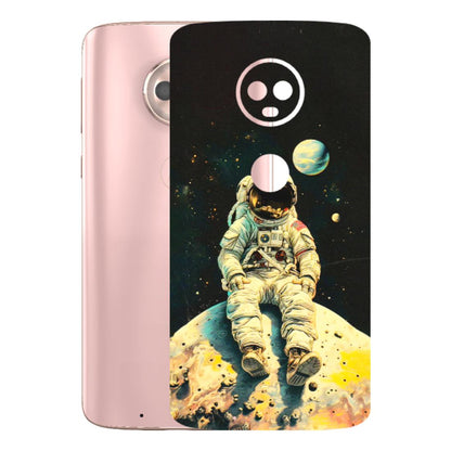 Motorola Phone Skins (All Models) - Astronaut in Space - 3D Embossed Finish (L-16) Motorola Moto G6