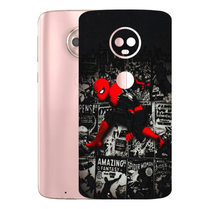 Motorola Phone Skins (All Models) - SpiderMan New - 3D Embossed Finish (L-162) Motorola Moto G6
