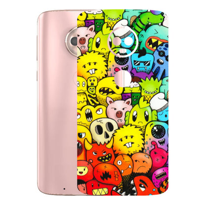 Motorola Phone Skins (All Models) - Angry Funkies - 3D Embossed Finish (L-169) Motorola Moto G6