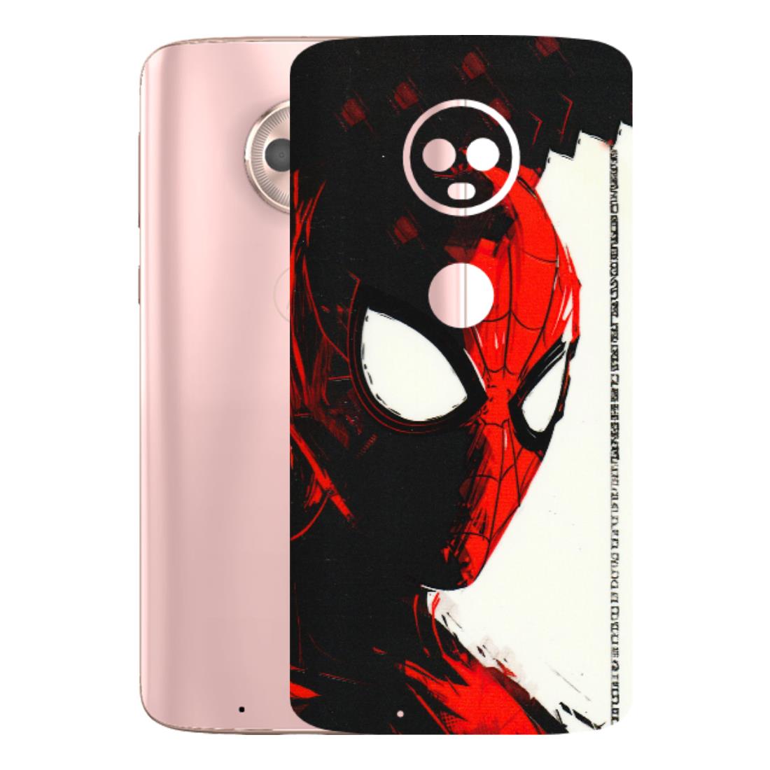 Motorola Phone Skins (All Models) - Spiderman Killer Face - 3D Embossed Finish (L-17) Motorola Moto G6