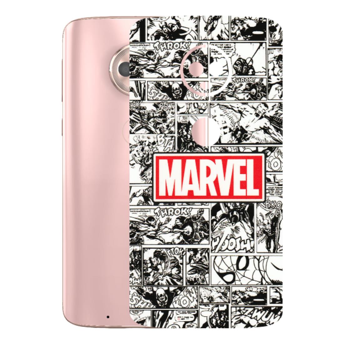 Motorola Phone Skins (All Models) - Marvel Comic - 3D Embossed Finish (L-171) Motorola Moto G6