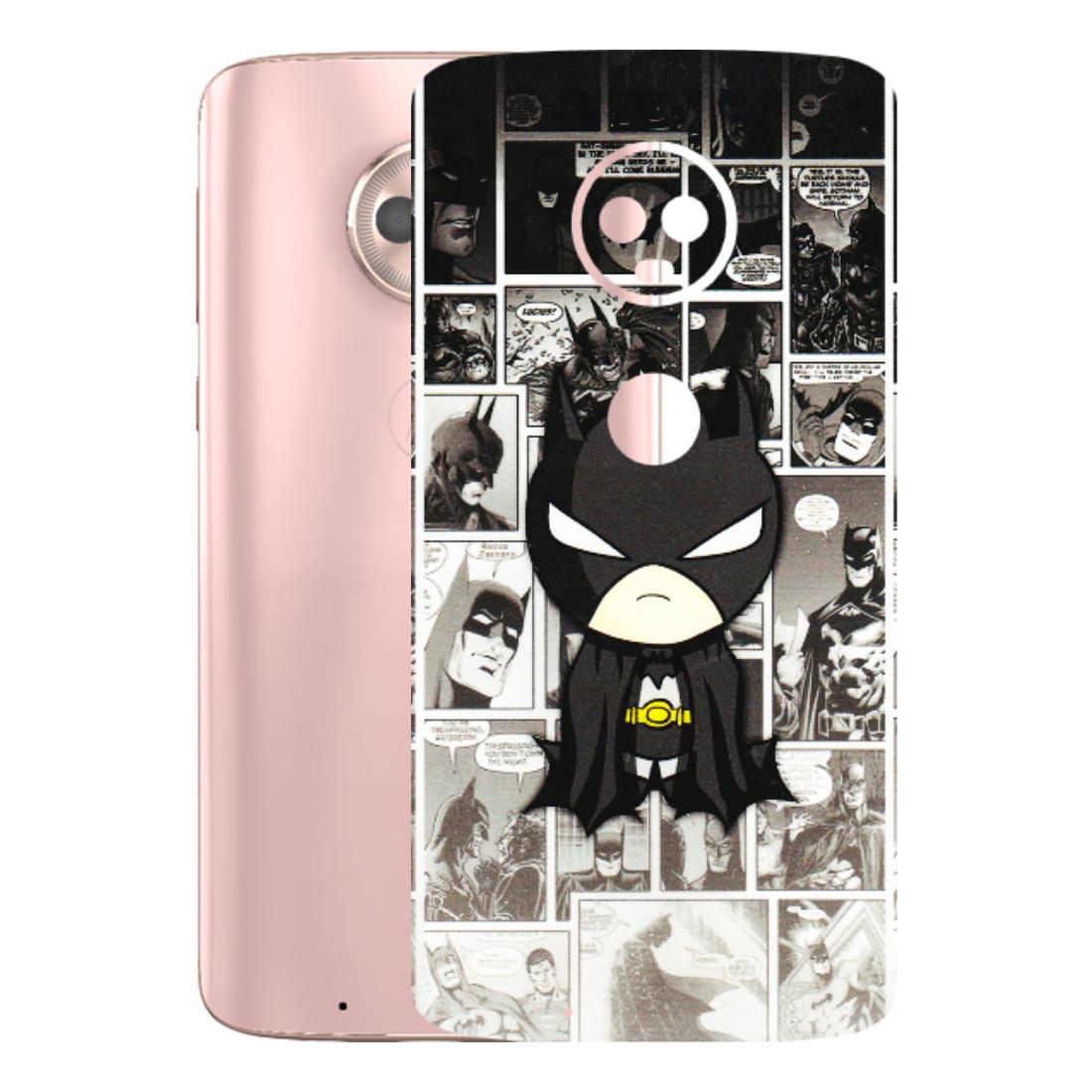 Motorola Phone Skins (All Models) - Toon Batman - 3D Embossed Finish (L-182) Motorola Moto G6