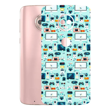 Motorola Phone Skins (All Models) - Gadgets Doodle - 3D Embossed Finish (L-184) Motorola Moto G6