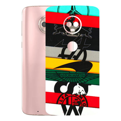 Motorola Phone Skins (All Models) - Multi Designer Brands - 3D Embossed Finish (L-187) Motorola Moto G6