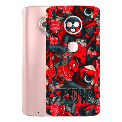 Motorola Phone Skins (All Models) - SpiderMan Cool - 3D Embossed Finish (L-188) Motorola Moto G6