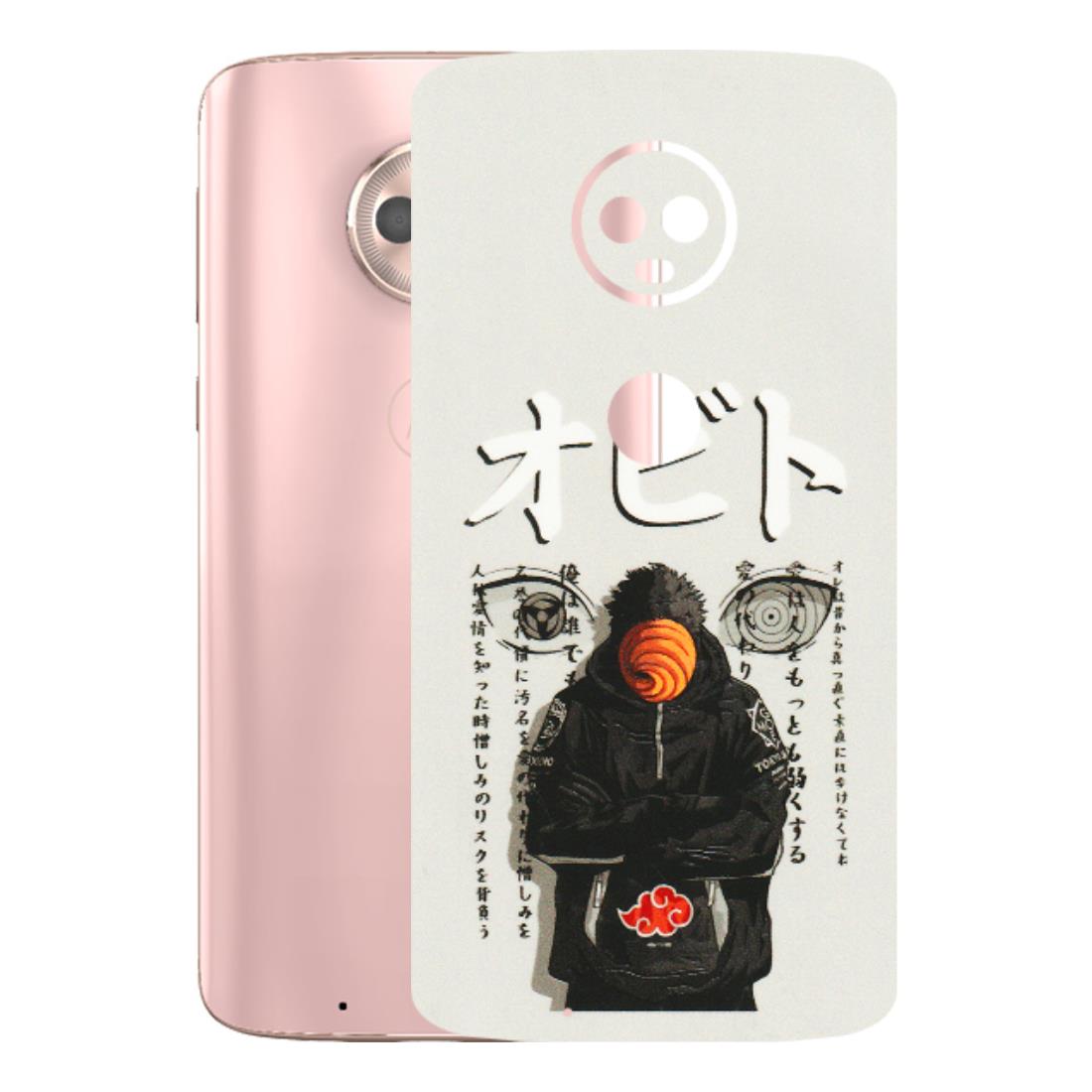 Motorola Phone Skins (All Models) - Obito Anime Eye - 3D Embossed Finish (L-19) Motorola Moto G6