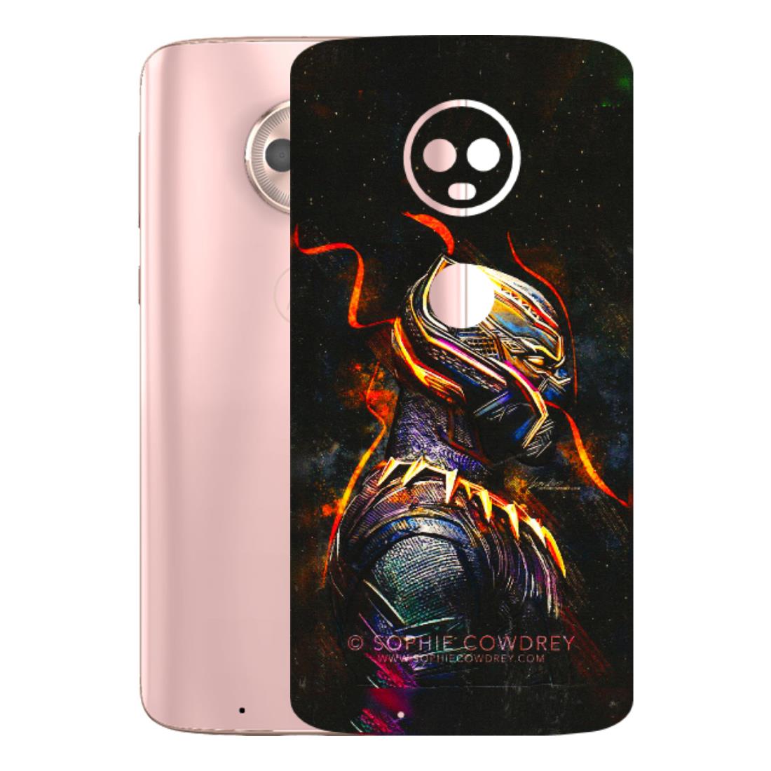 Motorola Phone Skins (All Models) - Black Panther - 3D Embossed Finish (L-190) Motorola Moto G6