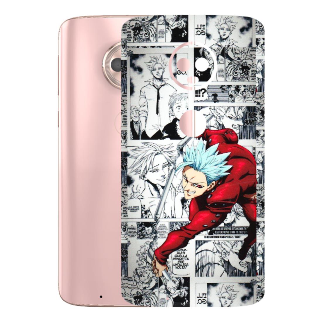 Motorola Phone Skins (All Models) - Anime Comic - 3D Embossed Finish (L-192) Motorola Moto G6