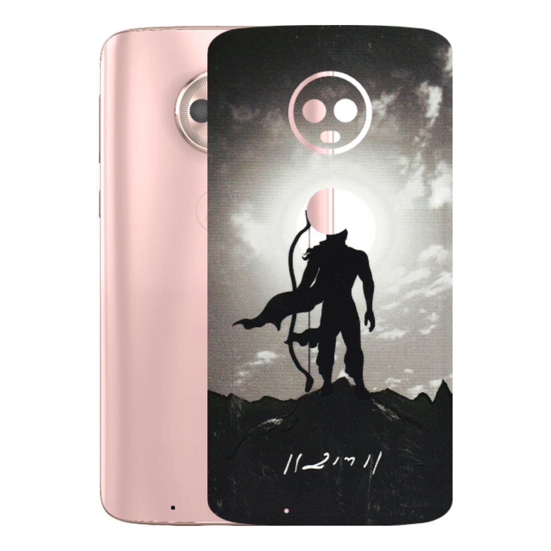 Motorola Phone Skins (All Models) - Jai Siya Ram - 3D Embossed Finish (L-200) Motorola Moto G6