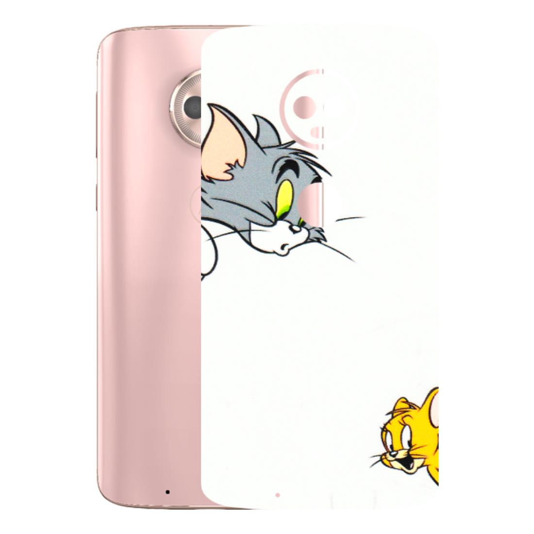 Motorola Phone Skins (All Models) - Cute Tom And Jerry - 3D Embossed Finish (L-220) Motorola Moto G6