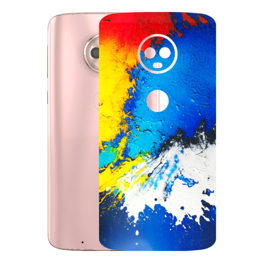 Motorola Phone Skins (All Models) - Acrylic Paint Spill - 3D Embossed Finish (L-229) Motorola Moto G6