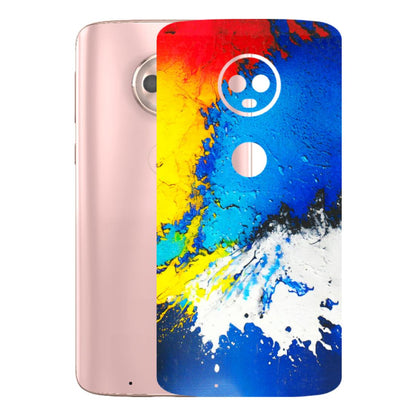 Motorola Phone Skins (All Models) - Acrylic Paint Spill - 3D Embossed Finish (L-229) Motorola Moto G6