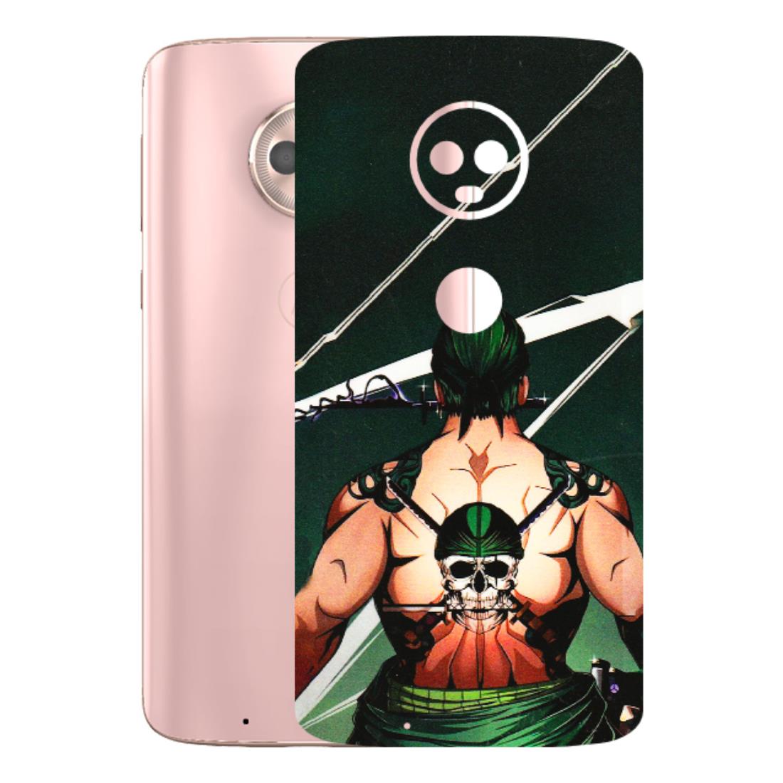 Motorola Phone Skins (All Models) - Zoro Anime - 3D Embossed Finish (L-23) Motorola Moto G6
