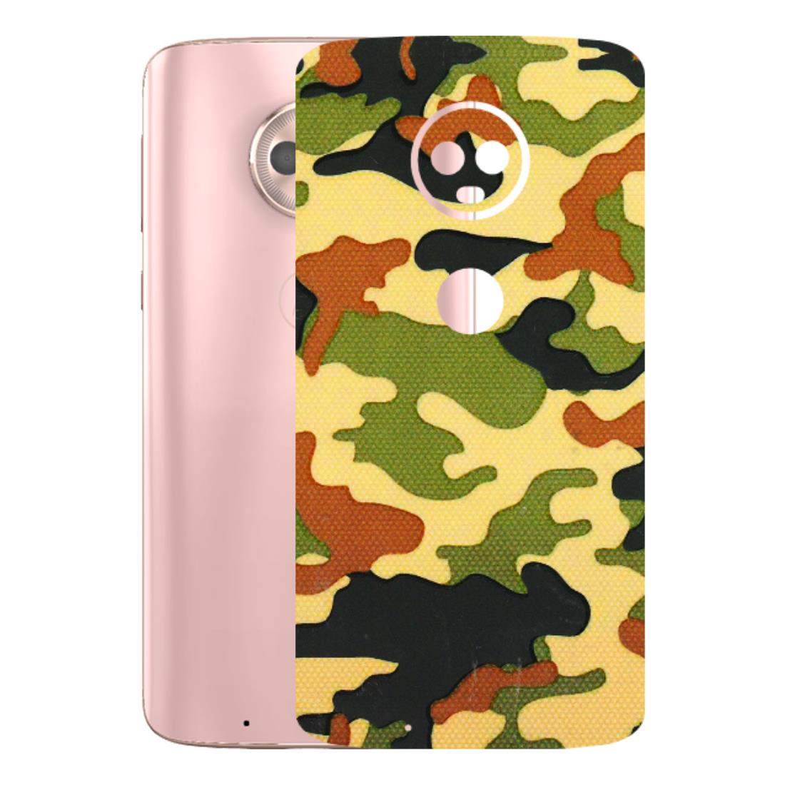 Motorola Phone Skins (All Models) - Indian Military - 3D Embossed Finish (L-234) Motorola Moto G6
