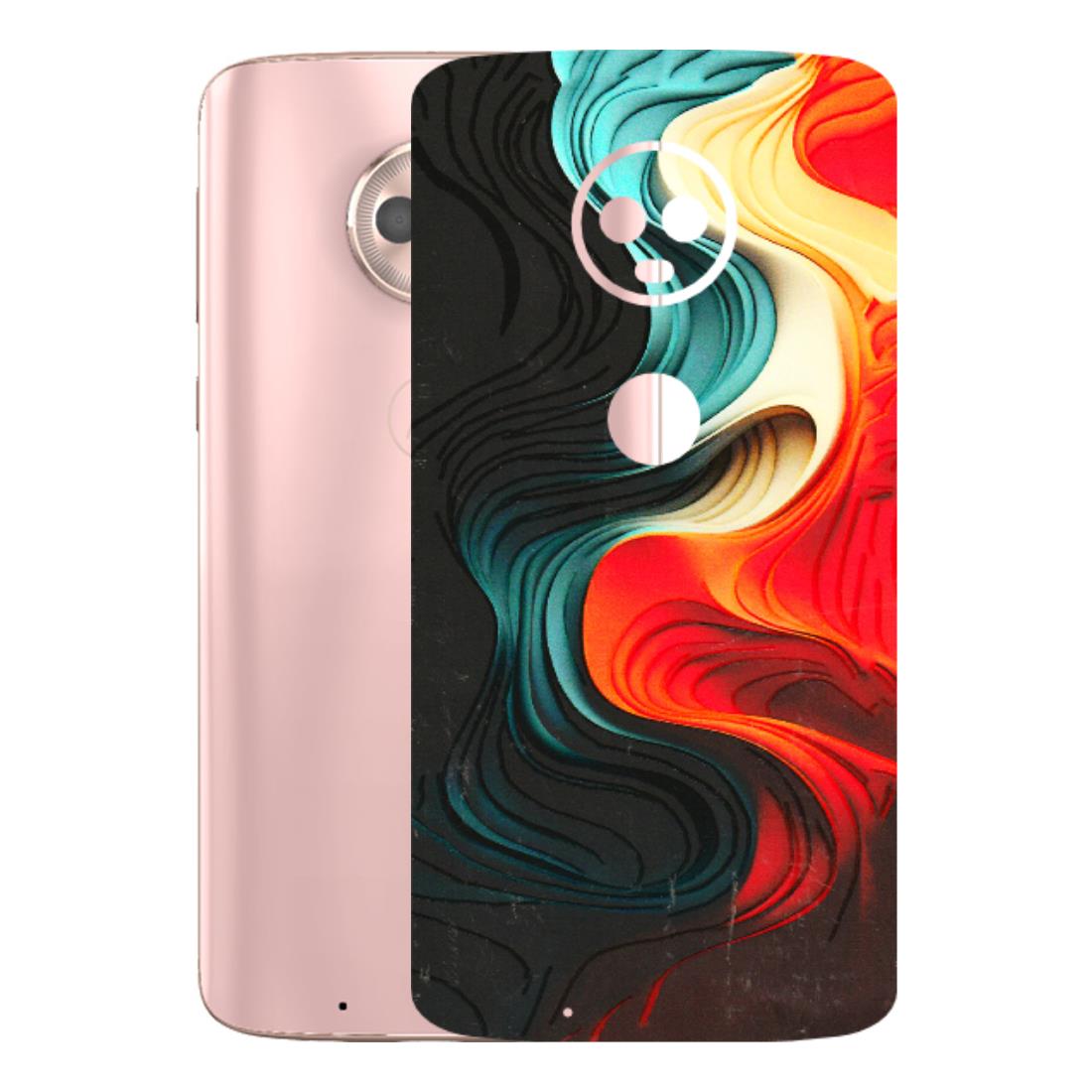 Motorola Phone Skins (All Models) - The Silky Swirl - 3D Embossed Finish (L-240) Motorola Moto G6