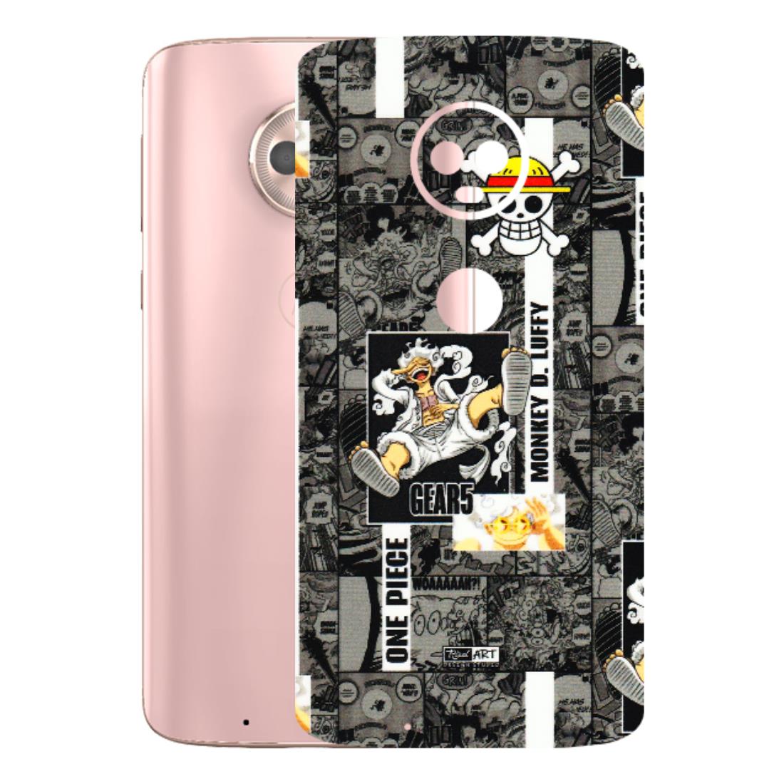 Motorola Phone Skins (All Models) - Cuffy Anime MonkeyCamic - 3D Embossed Finish (L-242) Motorola Moto G6